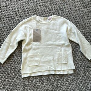 Zara baby knit sweater size 2-3 in cream color NWT